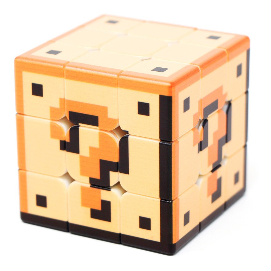 Cubo Mágico 3x3 Personalizado Vinci Cube Question Block Mario Cuber Brasil