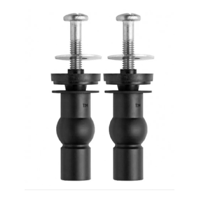 4un Kit Parafuso Fixador Aço Inox Assento Sanitario Blukit