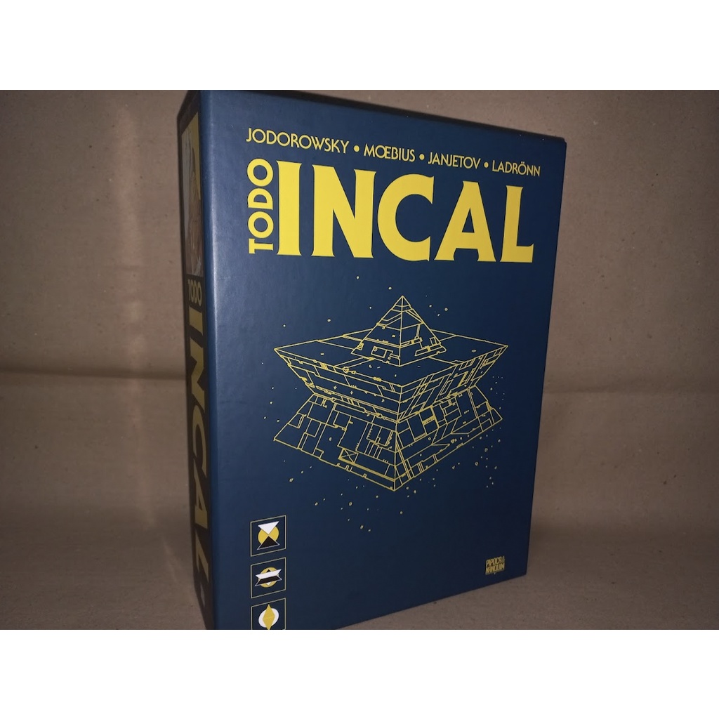 Box Incal (Volumes 1, 2 e 3)