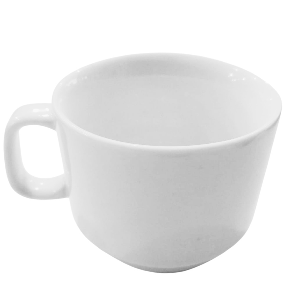 Xícara Café Chá Porcelana Branca 200 ML ENVIO IMEDIATO em Oferta na Shopee