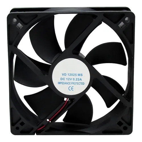 10pcs Ventilador Cooler Ventoinha Fan 120x120x25mm 12v