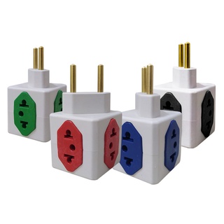 adaptador tomada Benjamim cubo quatro entradas 10A