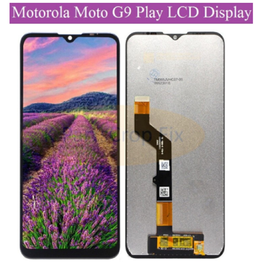 DISPLAY MOTOROLA MOTO G9 PLAY XT-2083 XT2083 LCD TOUCH SCREEN SCHERMO VETRO NERO