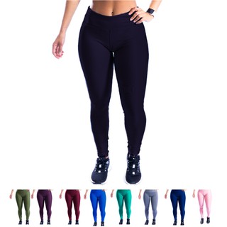 calça legging branca grossa