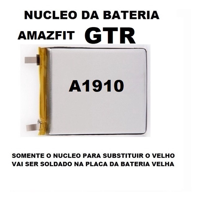 Nucleo Da Bateria Compativel Com Gtr 42mm A1910