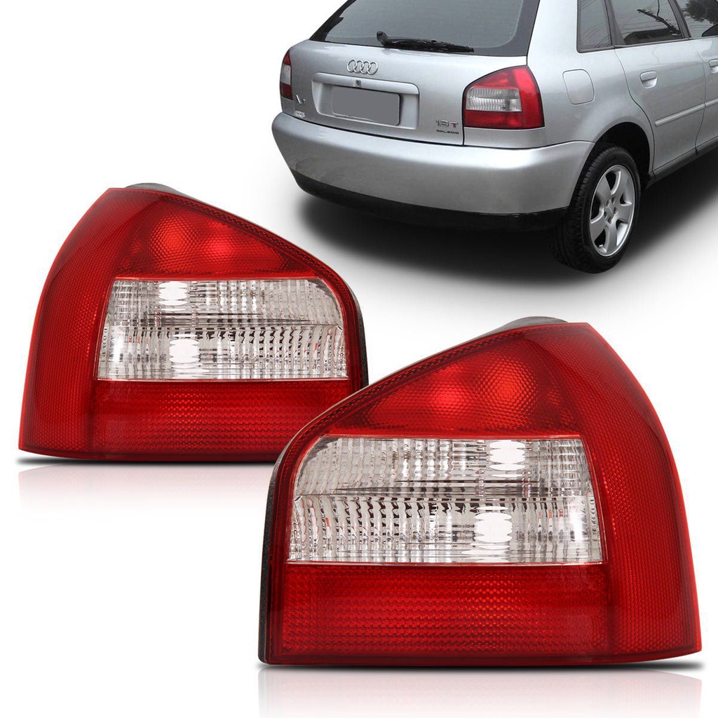 Lanterna Audi A3 2001 2002 2003 2004 2005 2006 Bicolor