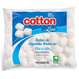 Algodão Bola Branco ou Colorido Limpeza Pele Manicure 30g