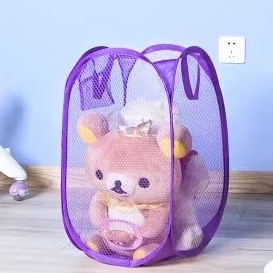 Cesto de Brinquedos Organizador Caixa Cesto Dobrável Para Roupas e Brinquedos Cesto Infantil Cores Diversas