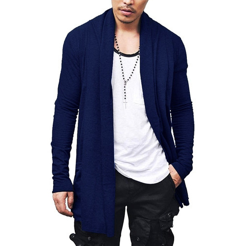 Sobretudo Cardigan Casaco Masculino Blusa Frio Confortável