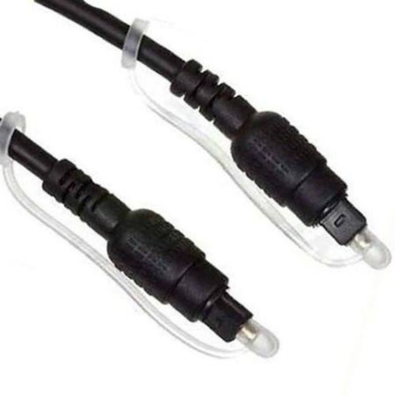 Cabo Optico Audio Digital Toslink 2 Metros Banhado A Ouro