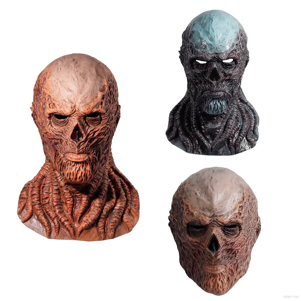 Jason Stranger Things 4 Vecna Cosplay Máscara Maiser De Látex Headgear Presente Da Festa De Halloween Decoração Para Crianças