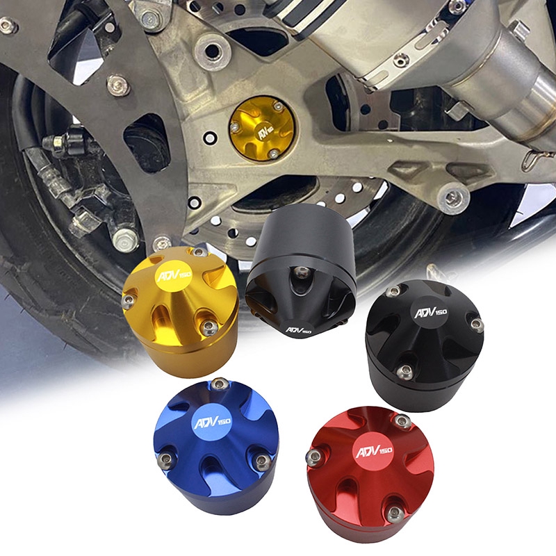 SEMSPEED Motocicleta Eixo Traseiro Roda Porca Capa Decoração Parafuso Para Honda ADV150 ADV 150 2019-2023
