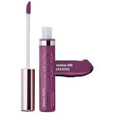 Batom Líquido Matte Intransferível Natura Una - Violeta 6m | Shopee Brasil