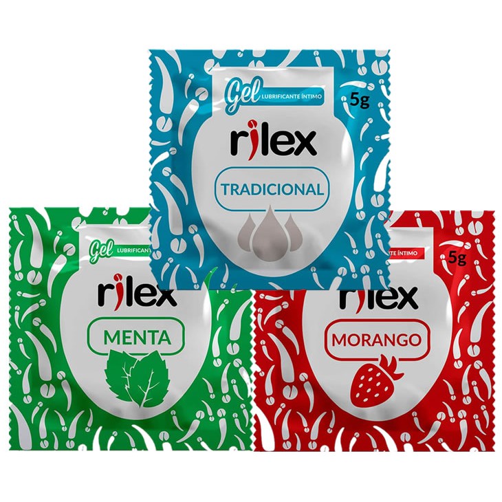 Gel Lubrificante Íntimo Sachê 5g Rilex em Oferta na Shopee