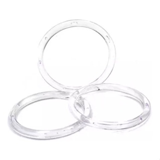 (P) 40 ARGOLAS De Acrílico Base Porta Guardanapos Redonda para Artesanatos em Oferta na Shopee