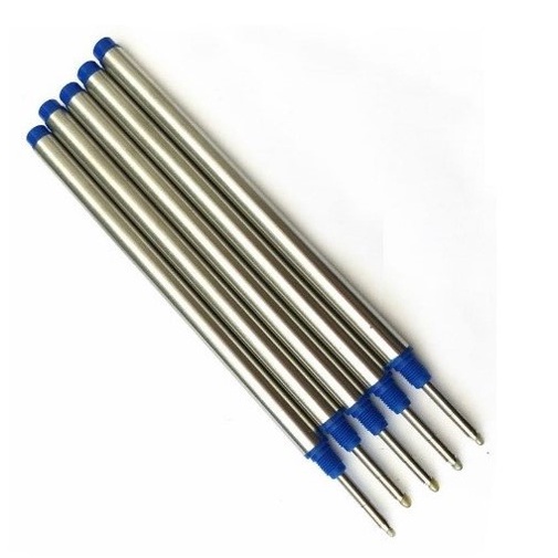 Carga Compatível Para Caneta MB Rollerball Cor Azul Escrita Média - Vendido por Unidade em Oferta na Shopee