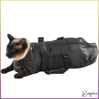 Bolsas de contenção para gatos aparar unhas tosa banho focinheira examinando suprimentos animais estimação