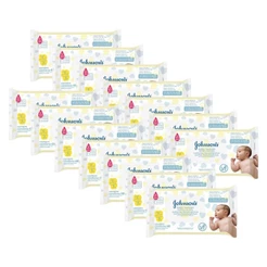 Kit Toalhinhas Umedecidas Johnsons Baby Recém Nascido 672 unidades