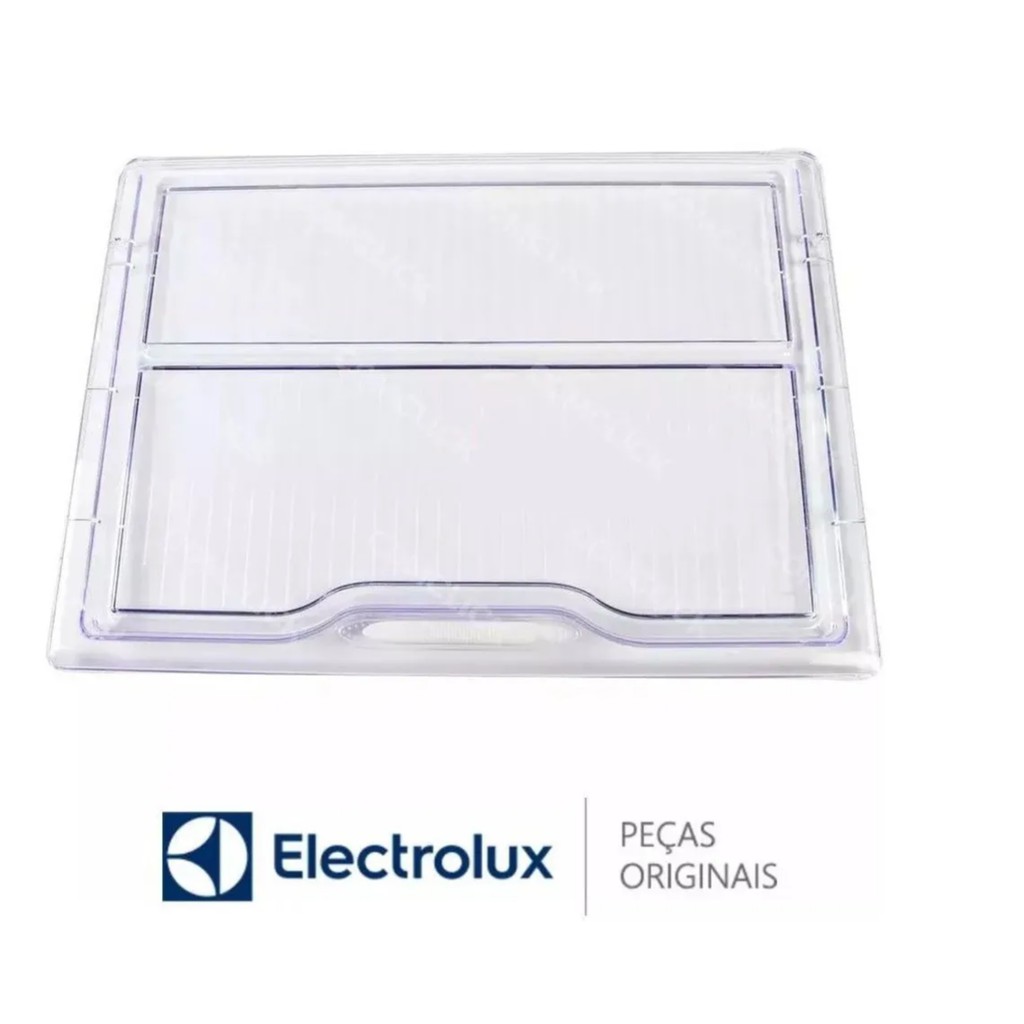 Tampa Bandeja da gaveta legumes para geladeira Electrolux Df46 Dc46 original