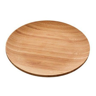 Bandeja / Prato Raso de Bambu Verona 27cm