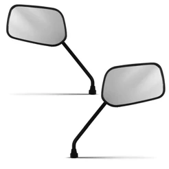 Par de Espelho Retrovisor Pro Tork Modelo Original Compatível Com Todas as Motos Honda