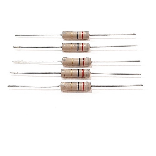Kit 05 Resistor Constanta 82r 1/2w 5%