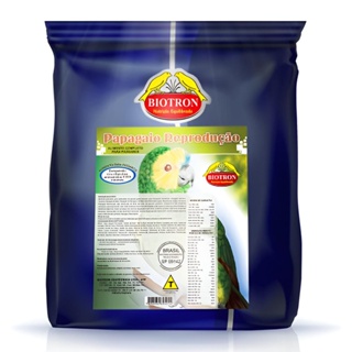 Papagaio Reprodução 2,5kg e 5kg - Biotron em Oferta na Shopee