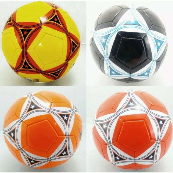 Kit 8 Bola de Futebol Campo Couro Sintetico Tamanho Oficial Colors atacad Barato Presente Dia Das Crianças