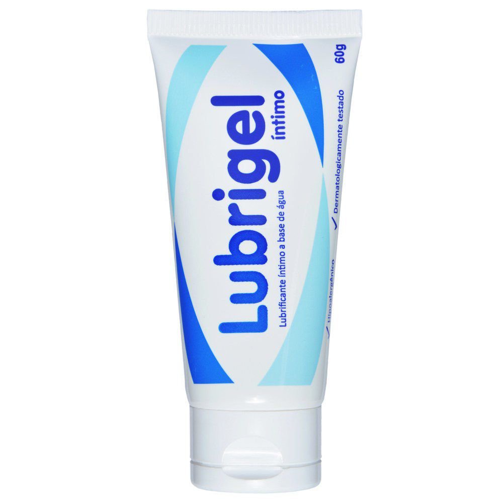 Gel Lubrificante Para Sexo Anal E Vaginal Lubrigel A Base D´Àgua 60g Carbogel Escorrega O 2159