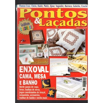 Revista Pontos E Lançadas Enxoval Cama, Mesa E Banho #11