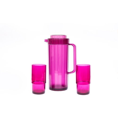 Kit Conjunto Jarra Premier 2 Litros com 4 Copos de 470 ml Tupperware