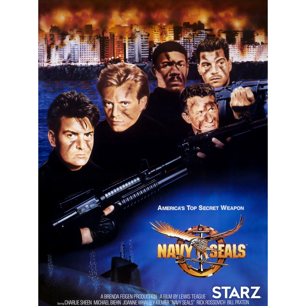 Comando Imbatível (1990) (Navy Seals) Charlie Sheen e Michael Biehn - Dublagem Clássica