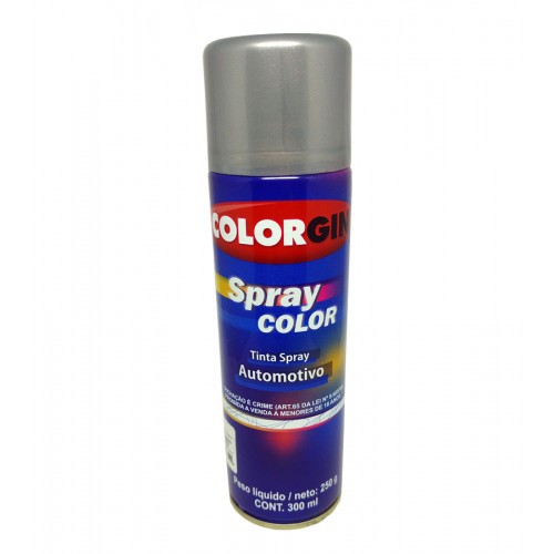 Spray Automotivo Colorgin Aluminio p/ Rodas 300ml