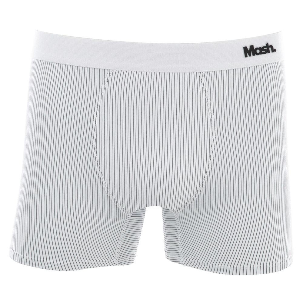 Cueca Boxer Risca de Giz Mash Masculina Microfibra Elástico em Oferta na Shopee