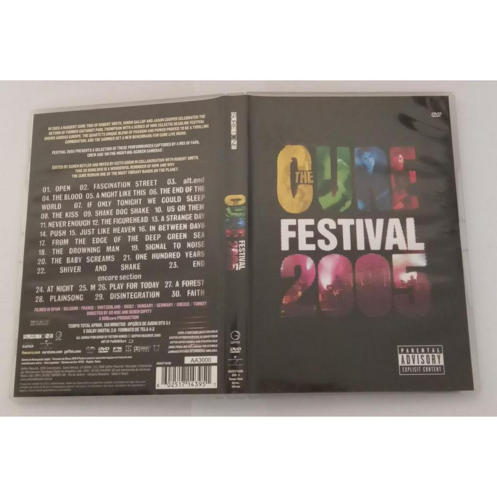 DVD The cure festival 2005