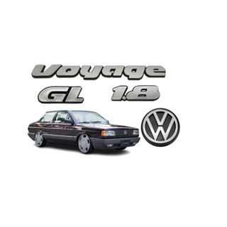 Emblemas Voyage Gl 1.8 Mala 1991/1997 em Oferta na Shopee