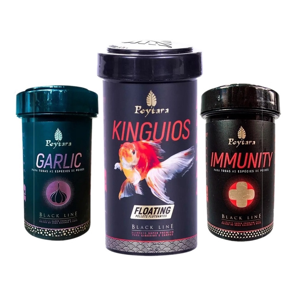 POYTARA KIT GARLIC 35G + IMMUNITY 35G + KINGUIO FLOATING 35G - UN