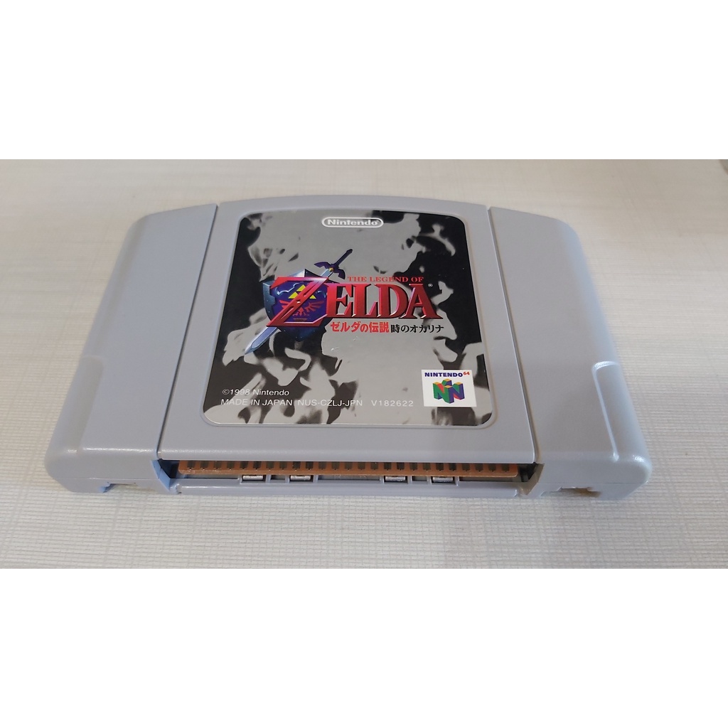 Cartucho The Legend Of Zelda Ocarina Of Time Original Japon S Nintendo N Salvando Funciona