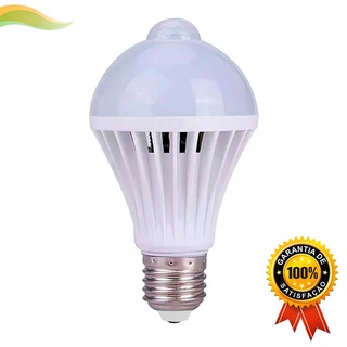 Lampada com Sensor de Presenca Bulbo Branco Frio 12w Dylan