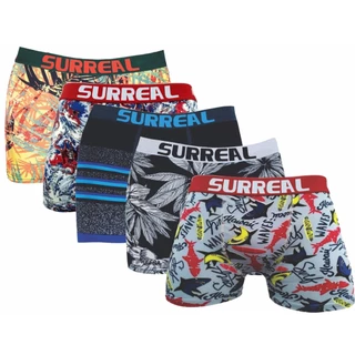 Kit Com 10 ou 5 Cuecas JUVENIL Masculino Boxer Microfibra Adolescente