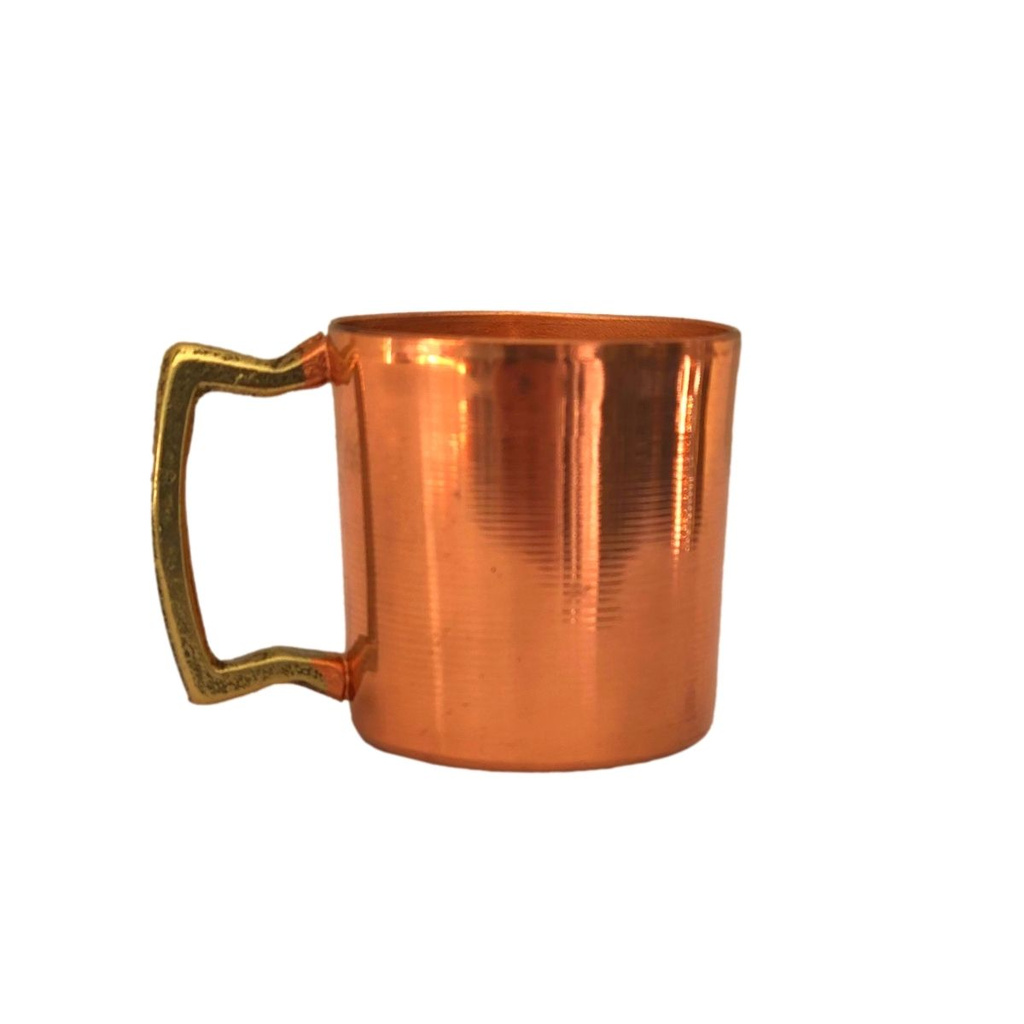 Canequinha de Cobre Alca de Bronze Miniatura