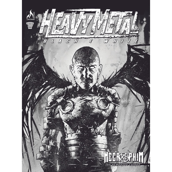 HQ Heavy Metal Black White