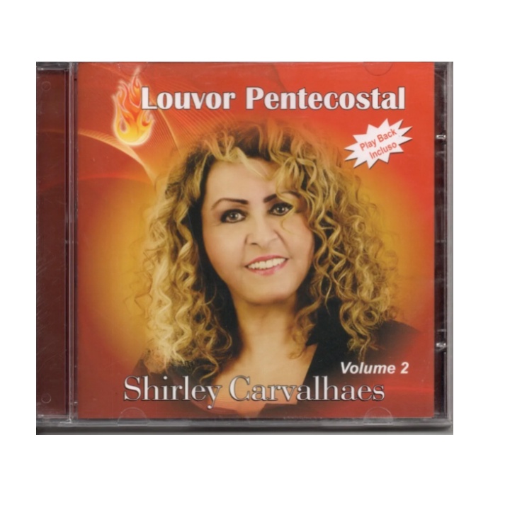 Cd Shirley Carvalhaes Louvor Pentecostal Vol2 Com Play Back