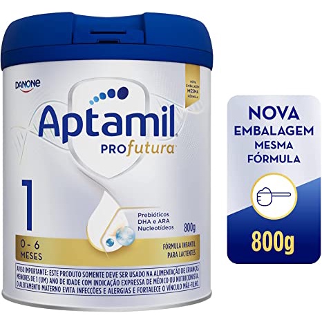 Fórmula Infantil Em Pó Danone Aptamil Profutura 1 Em Lata De 800g