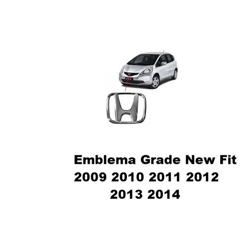 Emblema Grade Honda New Fit  2009 2010 2011 2012 2013