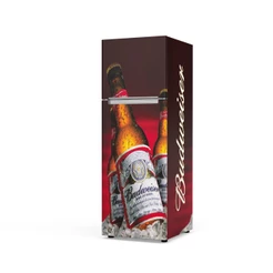 Adesivo Geladeira Envelopamento Budweiser