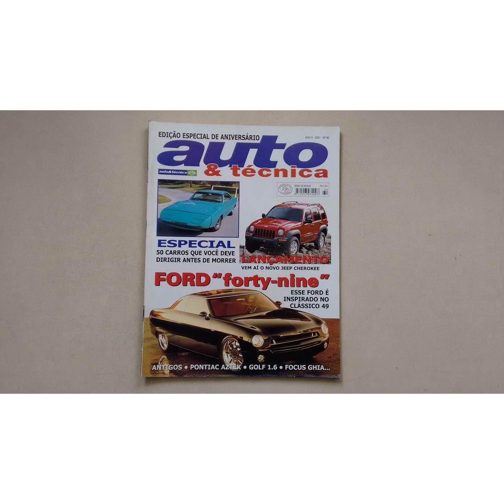 Revista Auto& Técnica 60 Jeep Mercedes Golf 2001 571l