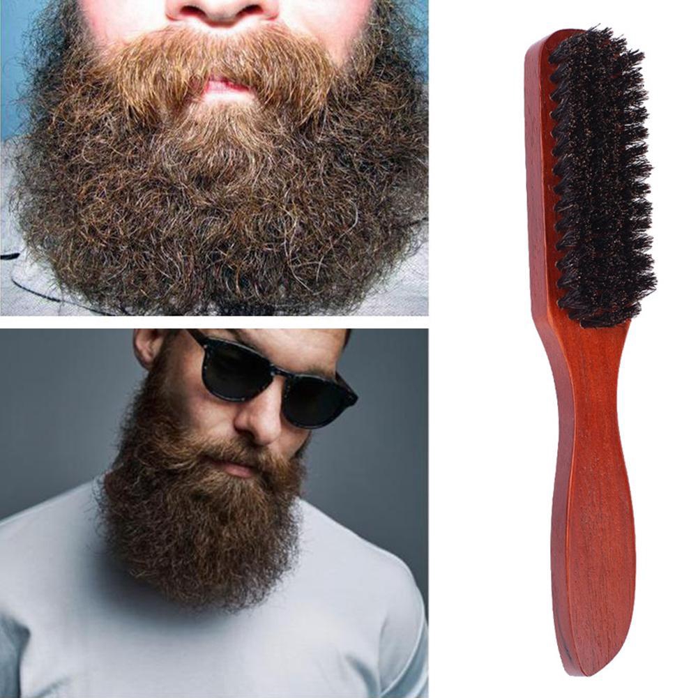 stiff boar bristle hair brush