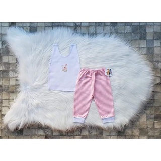 kit camiseta + mijão listrado ou liso (culote) RN em mega promoção