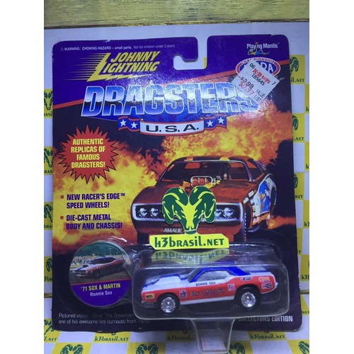 Bx08 Johnny Lightning Dragsters 71 Sox Martin H3br